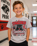 Cartoon Panther Stagecoach Spirit Shop Top