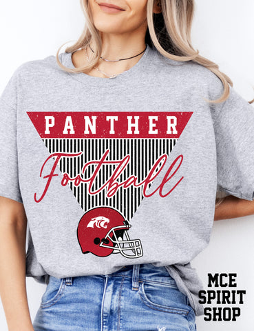 Panther Football Stripes Completed Top