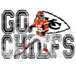 Go Chiefs Player DTF Print