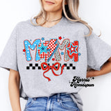 Patriotic MAMA Completed Top