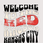 Welcome to the Red Kingdom DTF Print (front and back)