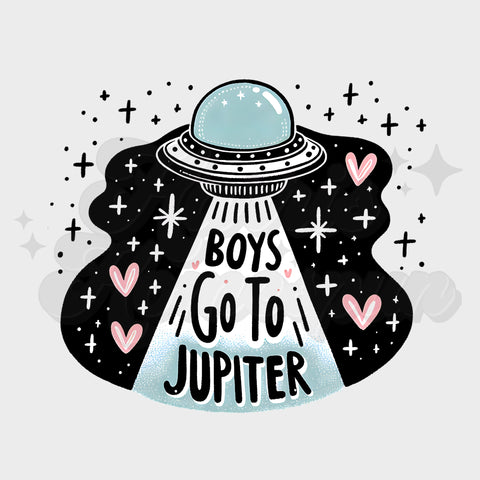 Boys Go To Jupiter DTF Print