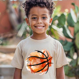 Watercolor Basketball Completed Top