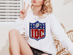 IDC Faux Glitter DTF Print