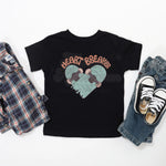 Heart Breaker Skateboard Heart DTF Print