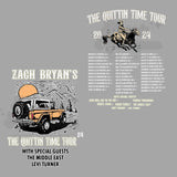 Zach Bryan Tour DTF Print