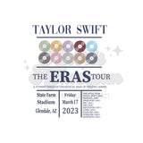 T Swift AZ Tour DTF Print