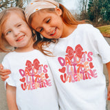 Daddy’s Little Valentine DTF Print