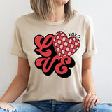 Love Disco Heart DTF Print