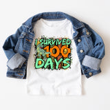 I Survived 100 Days DTF Print