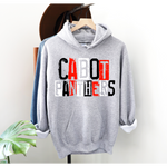 Cabot Panthers Black, Red, White Unisex DTF Print