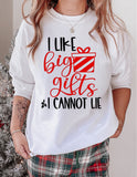 I Like Big Gifts and I Cannot Lie DTF Print