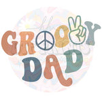 Groovy Dad Retro DTF Print