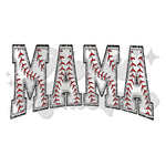 Baseball Printed Mama DTF Print