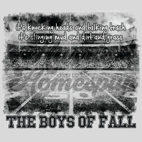 The Boys of Fall Football DTF Print