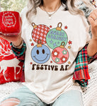 Festive AF DTF Print