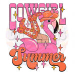 Cowgirl Summer DTF Print