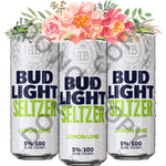 Bud Light Seltzer DTF Print