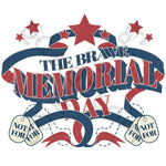 The Brave Memorial Day DTF Print