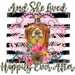 Crown Royal Happily Ever After DTF Print