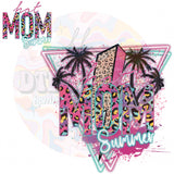 Hot Mom Summer DTF Print