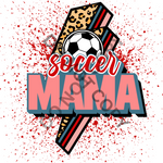 Soccer MAMA DTF Print