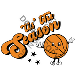 Basketball Tis the SeasonDTF Print