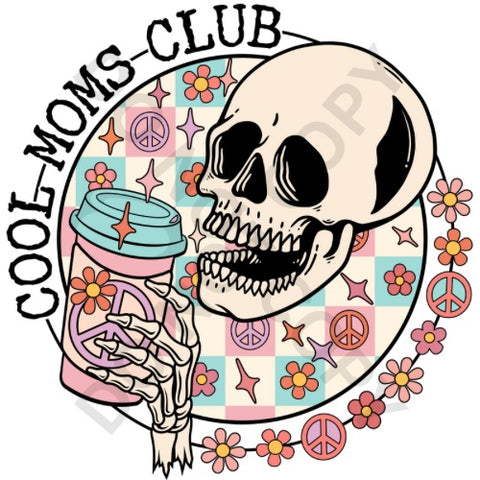 Cool Moms Club DTF Print
