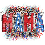 Patriotic Mama DTF Print