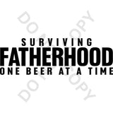 Surviving Fatherhood DTF Print