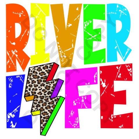 River Life DTF Print