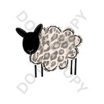 Leopard Sheep DTF Print